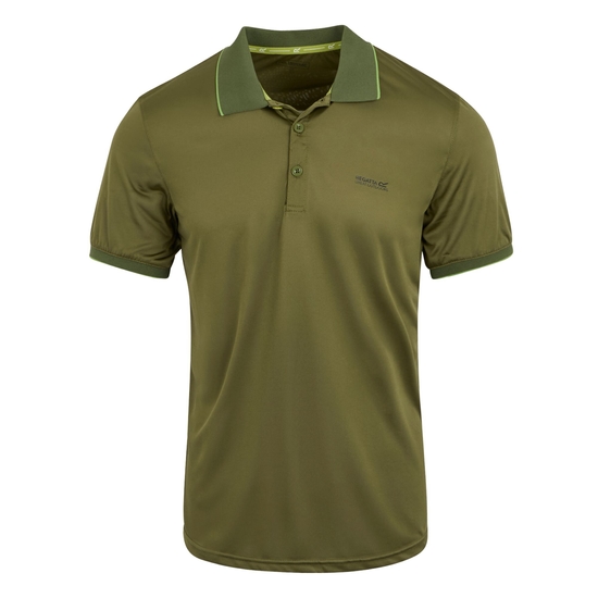 Remex II Herren-Poloshirt Grün