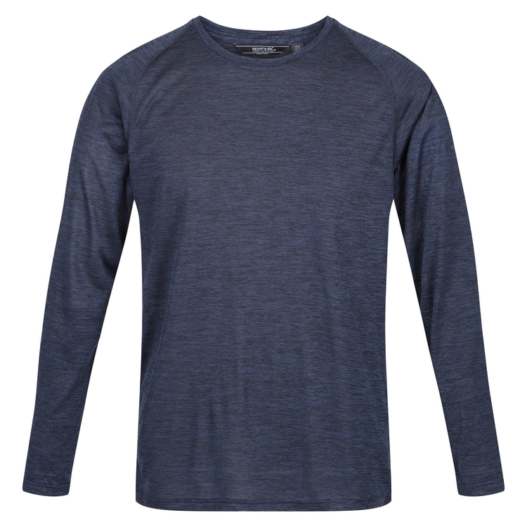 Men s Burlow Long Sleeved T Shirt Admiral Blue Regatta IE