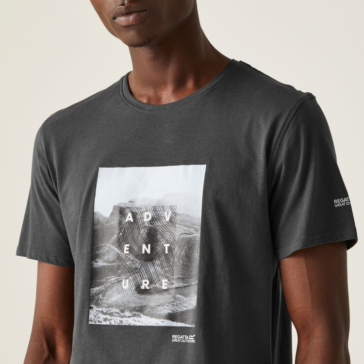 DIESEL】T-shirt with metallic Oval D print (DIESEL/Tシャツ