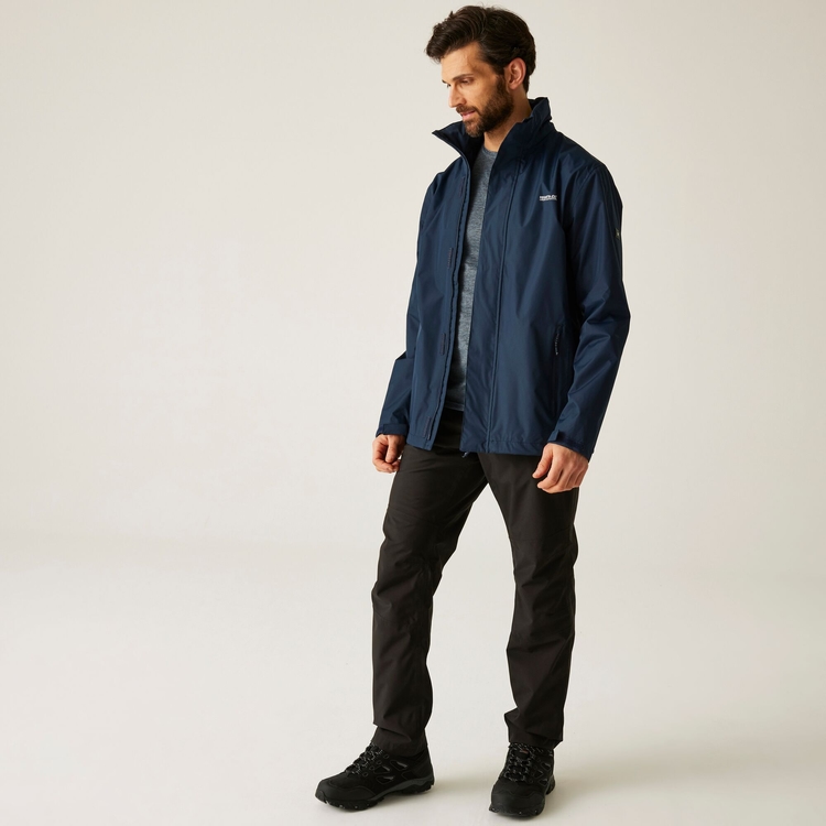 Rain Navy Mens Jacket Men's Matt Waterproof Jacket Navy Navy