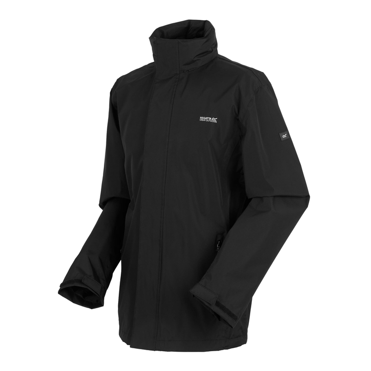 Men's Matt Waterproof Jacket Black