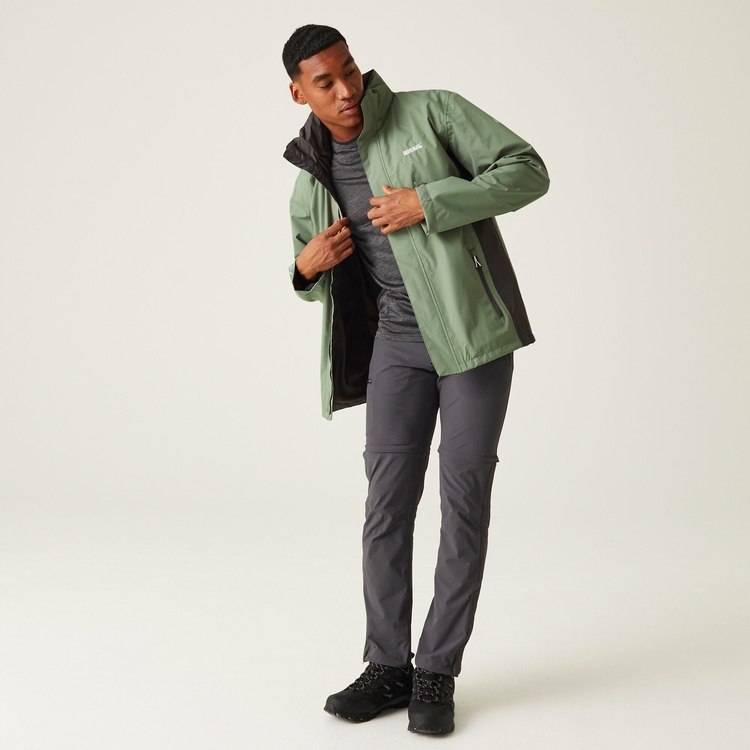 Green jacket male hot sale
