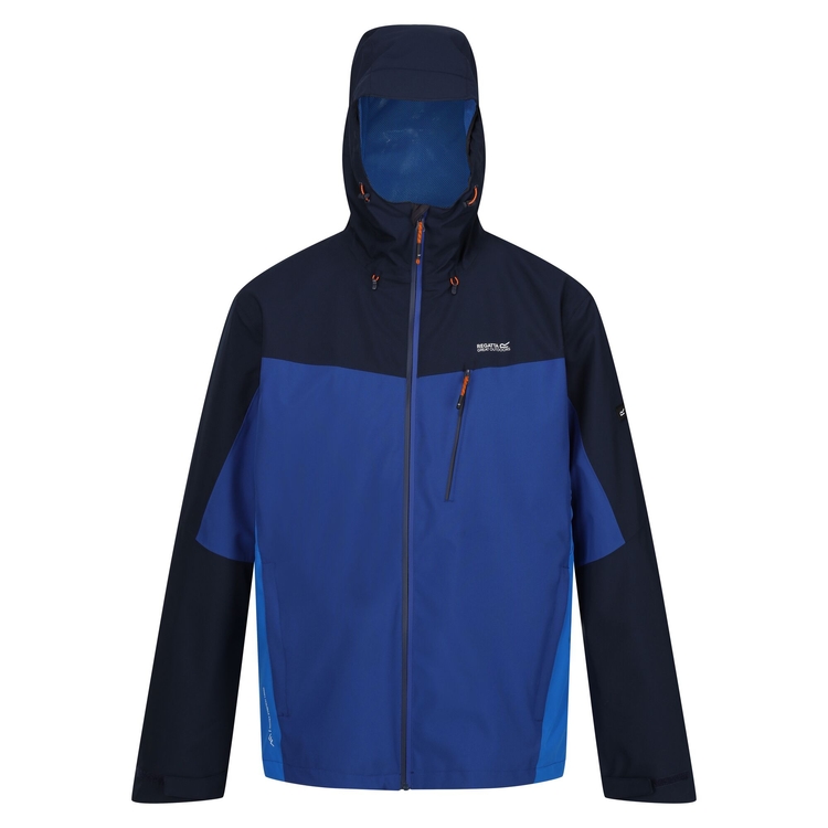 Men s Birchdale Waterproof Jacket New Royal Navy Oxford Blue Regatta UK