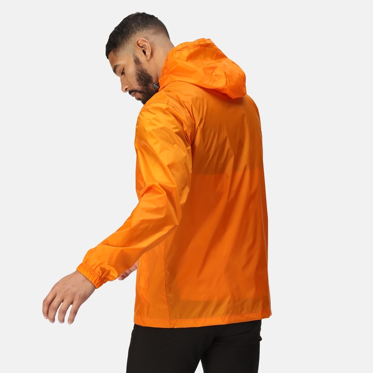Men s Pack It III Waterproof Jacket Orange Pepper Regatta UK