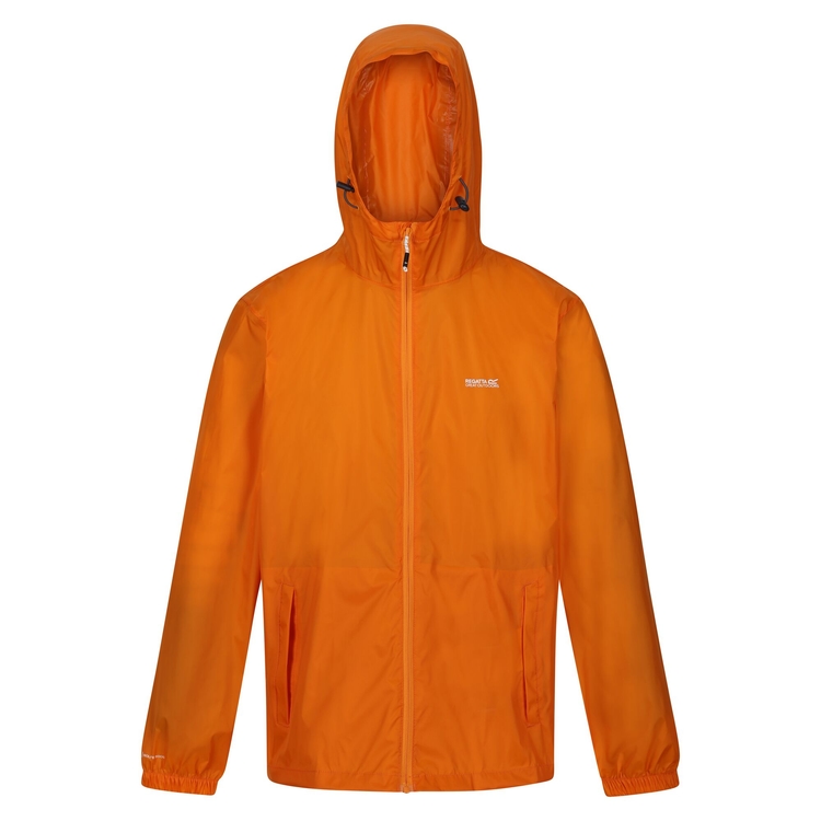 Men s Pack It III Waterproof Jacket Orange Pepper Regatta UK