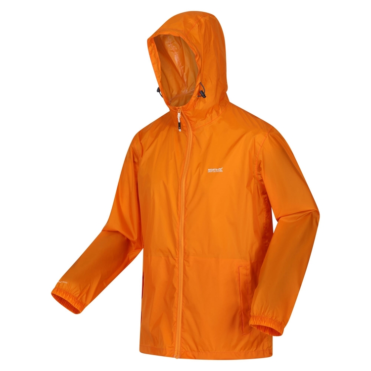 Men s Pack It III Waterproof Jacket Orange Pepper Regatta UK