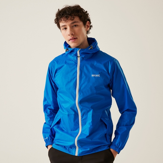 Men s Pack It III Waterproof Jacket Oxford Blue Regatta UK