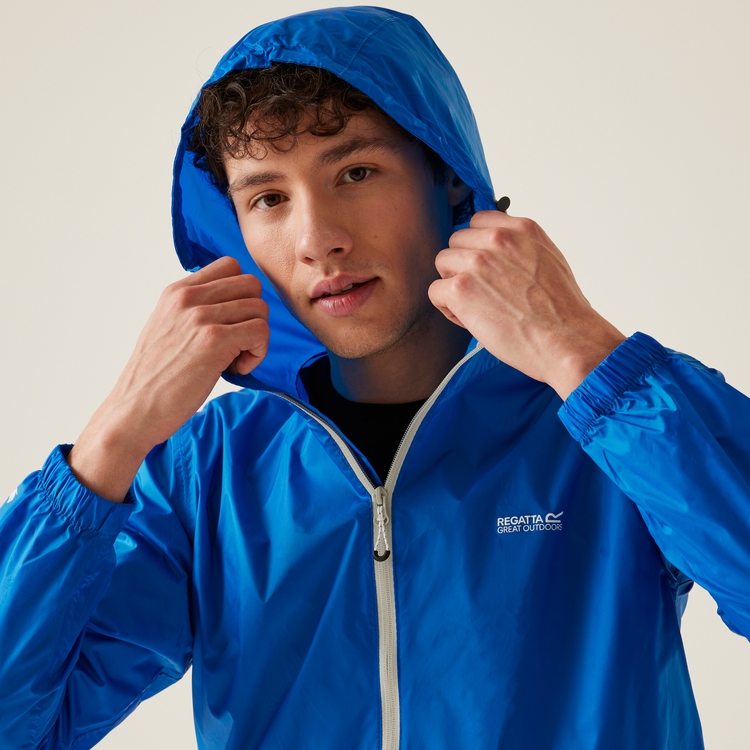 Men s Pack It III Waterproof Jacket Oxford Blue Regatta UK