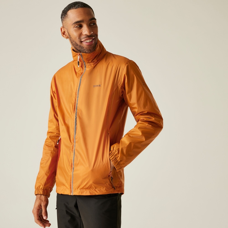 Men's Lyle IV Waterproof Packaway Jacket - Fox Orange | Regatta