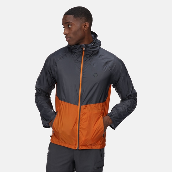 Men s Pack It Pro Waterproof Jacket India Grey Fox Regatta ROW