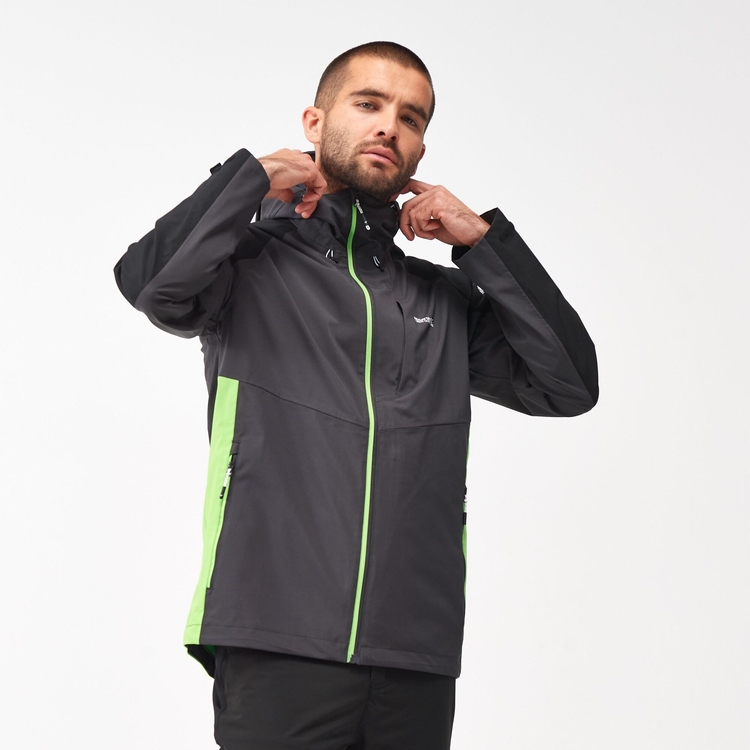 Mens hooded waterproof on sale coat