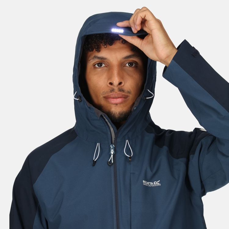 Men s Britedale Waterproof Jacket Blue Wing Navy