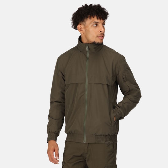 Men's Shorebay Waterproof Jacket - Dark Khaki | Regatta UK