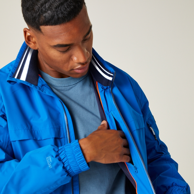 Oxford blue pilot jacket sale