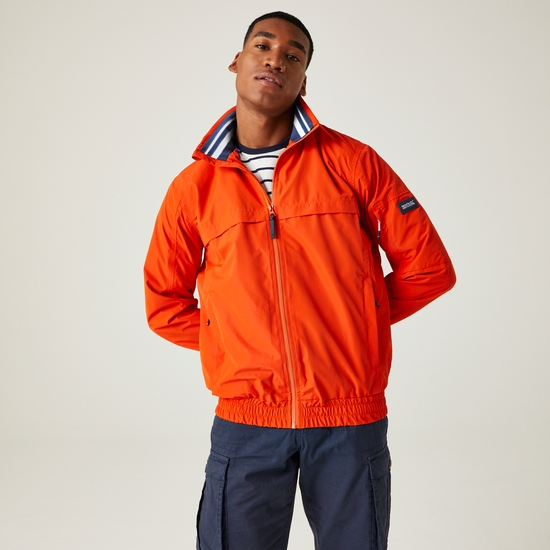 Mens orange waterproof jacket outlet