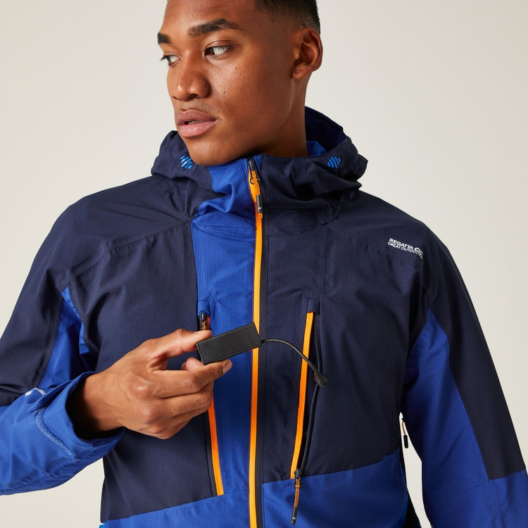 Raddick II Homme Veste impermeable Marin Regatta FR
