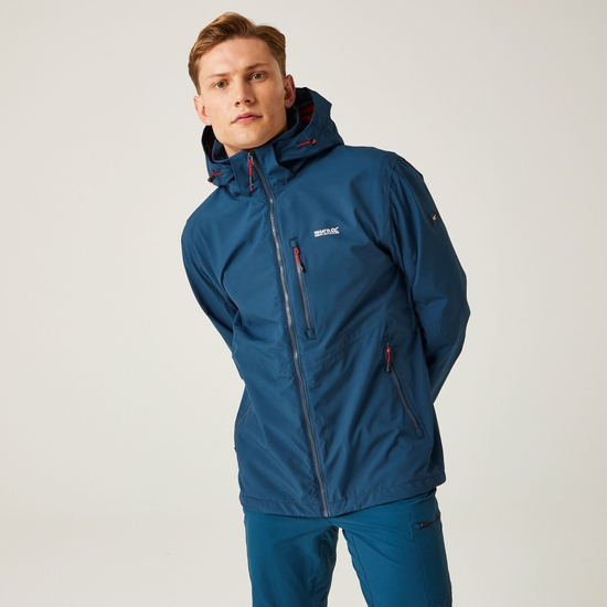 Men's Bosfield II Waterproof Jacket - Moonlight Denim Danger