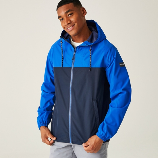 Men s Belcastel Waterproof Jacket Oxford Blue Navy Regatta IE