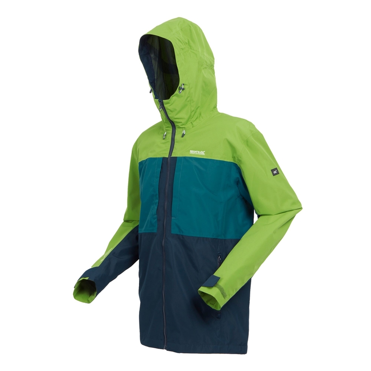 Regatta green waterproof jacket new arrivals