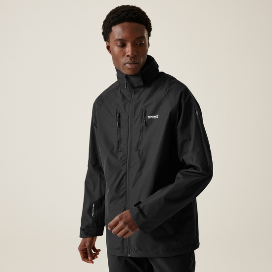 Men s Calderdale V Waterproof Jacket Black Regatta UK