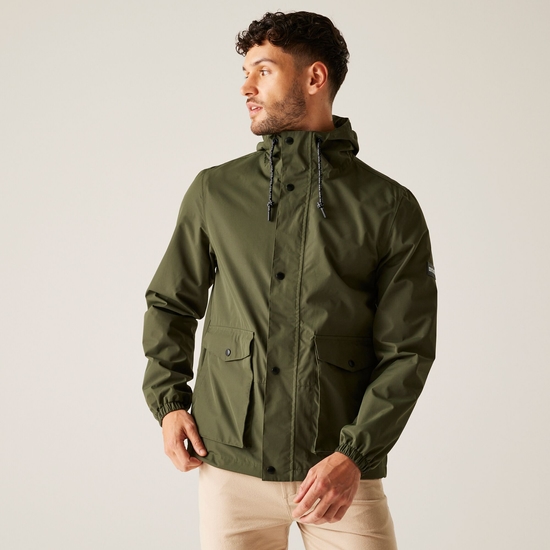 Regatta - Veste imperméable MAKAI - Vert kaki - Kiabi - nu