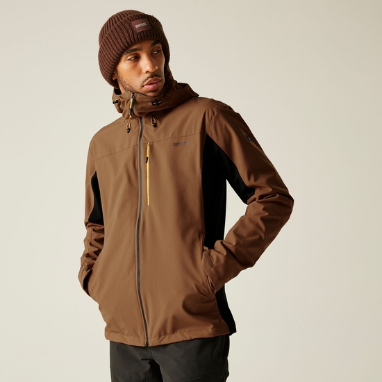 waterproof jacket brown