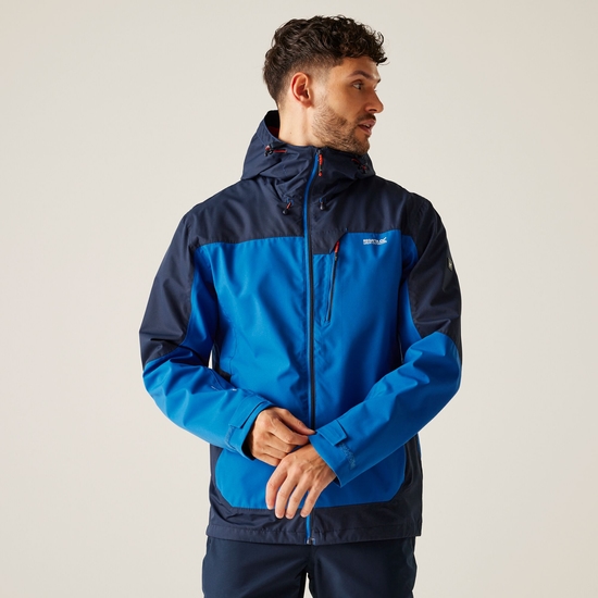 未使用 Regatta England/Waterproof Jacket Vintage Regatta Navy Waterproof Jacket UK Flag Patch Outdoor