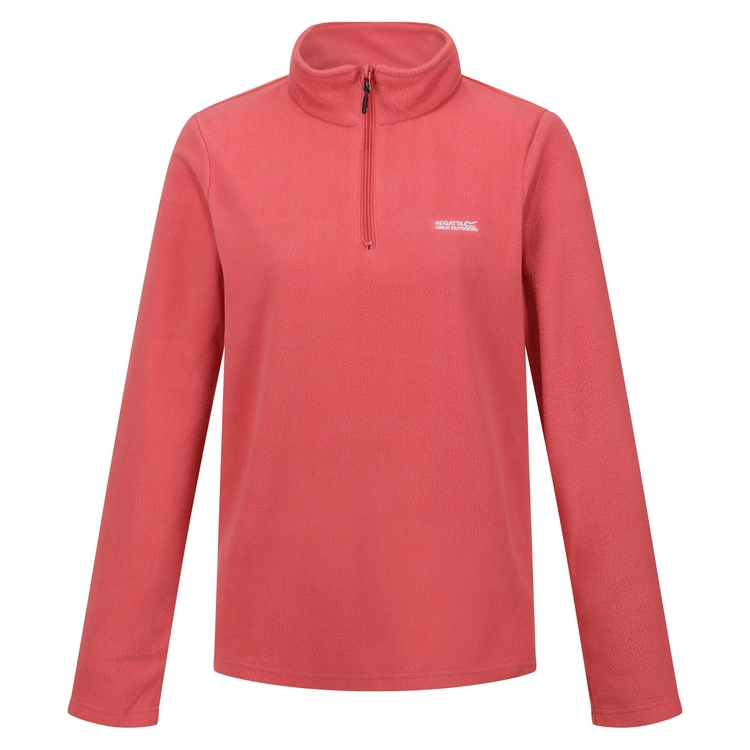 Women s Sweethart Lightweight Half Zip Fleece Mineral Red Regatta UK