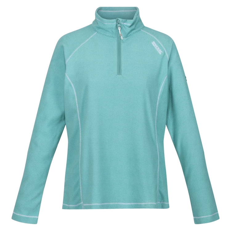 Women s Montes Lightweight Half Zip Fleece Bristol Blue