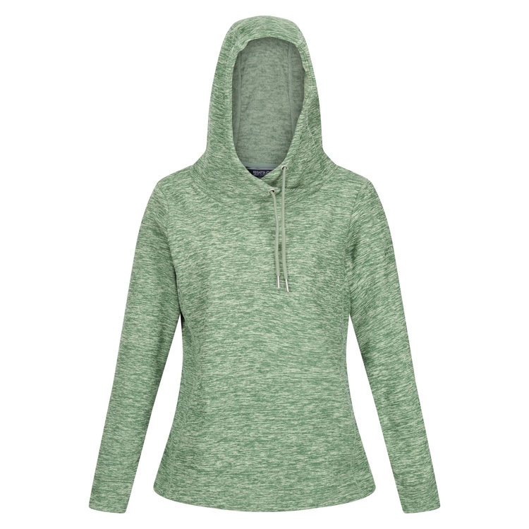 Women s Kizmit II Hooded Marl Fleece Basil Marl Regatta UK