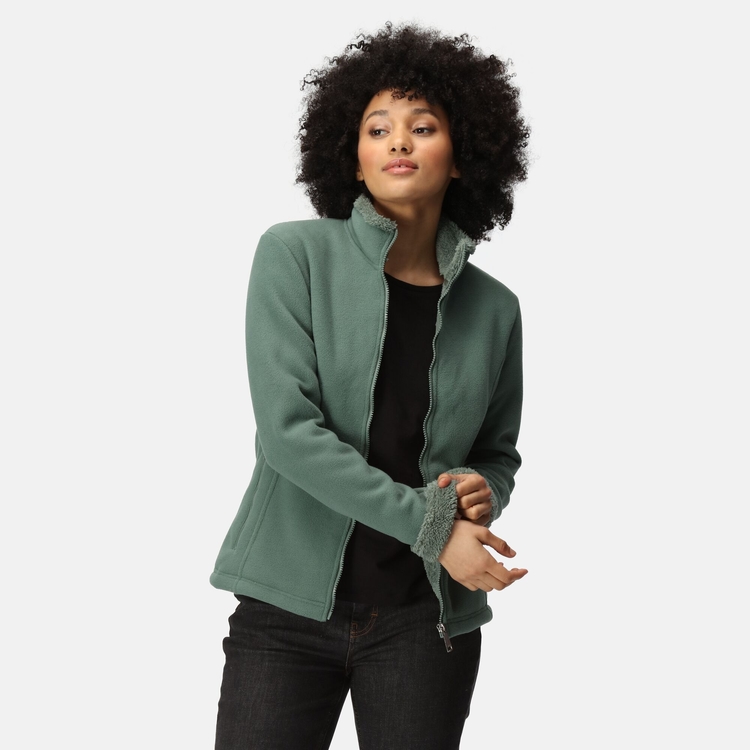 Green fleece womens on sale