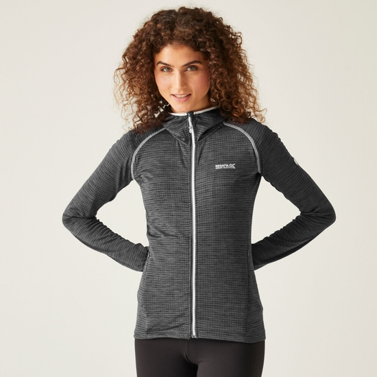 Regatta 【 Yonder Hoody Ld99 Women 】 ファッション レディースファッション トップス その他トップス レディース Women's Yonder Full Zip Hoody - Seal Grey | Regatta ROW