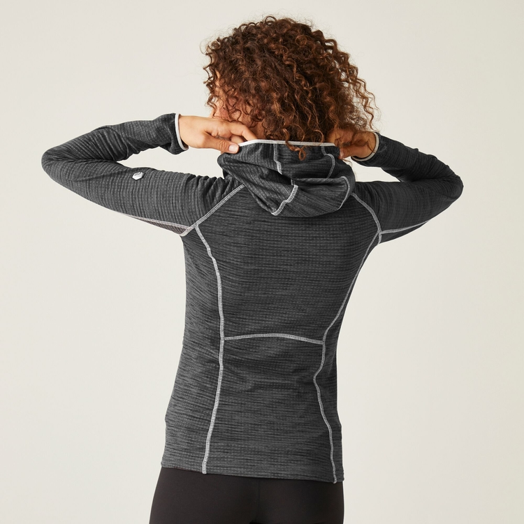Regatta 【 Yonder Hoody Ld99 Women 】 ファッション レディースファッション トップス その他トップス レディース Women's Yonder Full Zip Hoody - Seal Grey | Regatta ROW