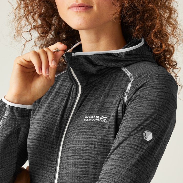 Regatta 【 Yonder Hoody Ld99 Women 】 ファッション レディースファッション トップス その他トップス レディース Women's Yonder Full Zip Hoody - Seal Grey | Regatta ROW