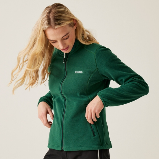 Women s Floreo IV Full Zip Fleece Rain Forest Regatta UK