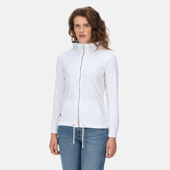 Towelling hoodie women's outlet