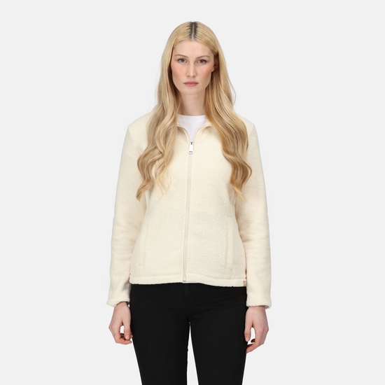 Fluffy jumper with zip shop