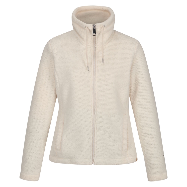 Fluffy jumper with zip shop