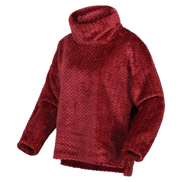 Fluffy jumper with hood store