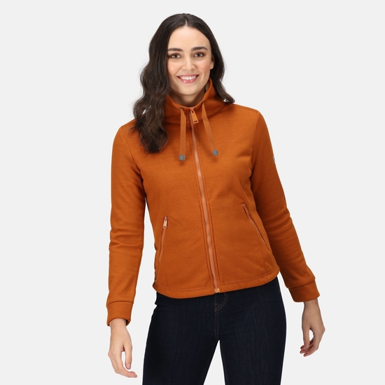 Azariah Polaire zippe pour femme Orange
