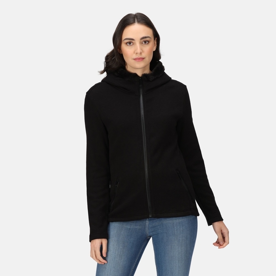 Women s Avalynn Full Zip Hoody Black