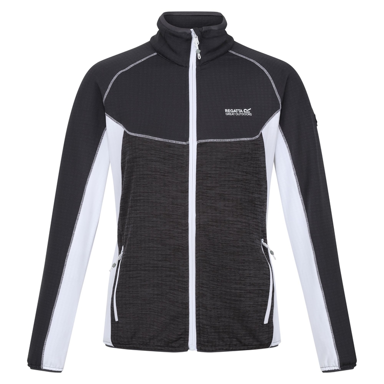 Hepley Femme Polaire entierement zippee Gris