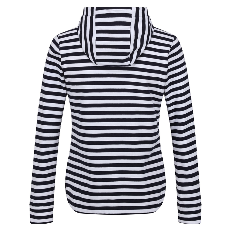 Women s Bayla Full Zip Hoodie Navy White Stripe Regatta ROW