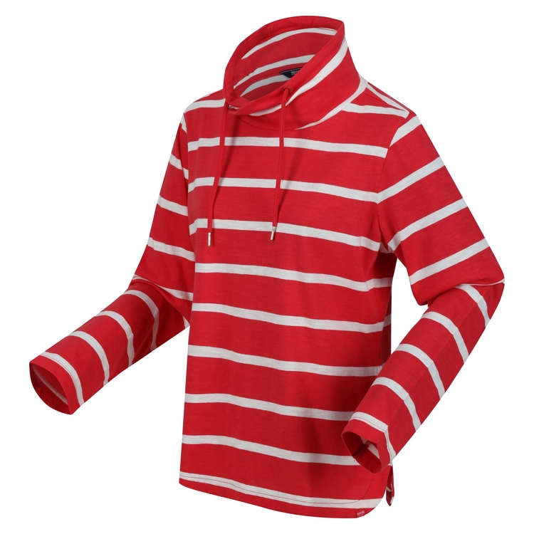 Red striped sweatshirt deals