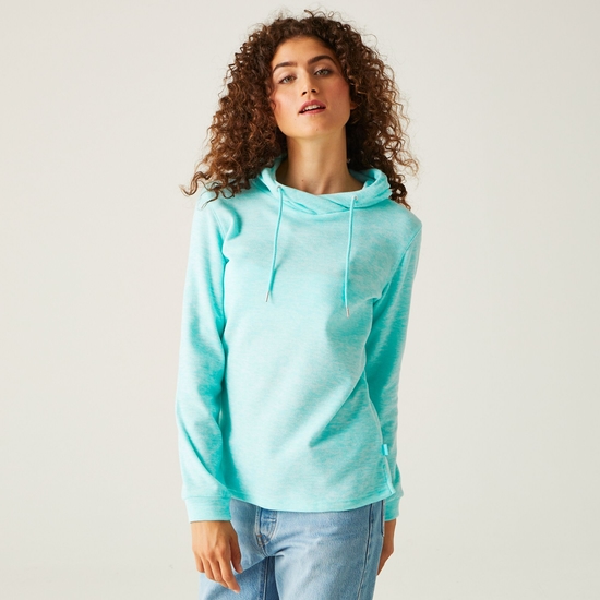 Women s Azaelia Lightweight Hoodie Aqua Splash Marl Regatta IE