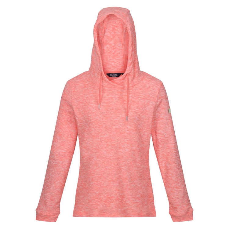 Women s Azaelia Lightweight Hoodie Shell Pink Marl