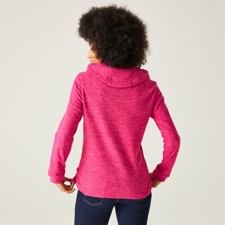 Women s Azaelia Lightweight Hoodie Hot Pink Marl