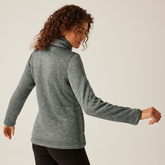 Women's Razia II Full Zip Bonded Fleece Storm Grey