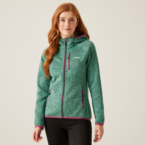 Ladies hooded fleece clearance