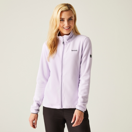 Women s Clemance IV Full Zip Fleece Lilac Frost